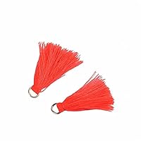 1/2/4 stks/partij Kleine Kwastje Fringe Trim Ambachtelijke Kwasten, Gordijn Opknoping Hanger DIY Kamer Accessoires Sleutel Kwastje Bruiloft, Groen, 4 stks (Beige 2 stks