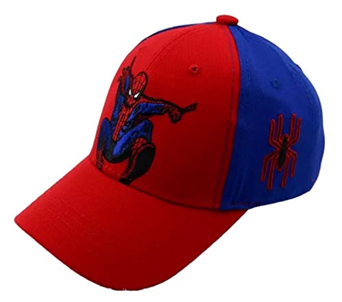 Giftplay! Kids Boys Superhero Baseball Cap Hat & Flash Light Luminous Digital Quartz Watch Time & Polarized Sport Sunglasses Theme: Spiderman Acccesories Gift Set 3 Pcs Red And Blue #TOP1