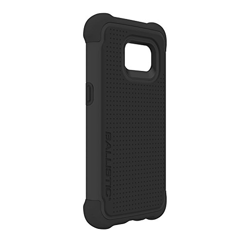 Ballistic Galaxy S7 Case [Tough Jacket] 7ft Drop Protection [Black] Protective Case for Galaxy S7 - TRIPLE Layer [Inner Silicone - Polymer - Hard Polycarbonate Shell] Absorb & Repel ALL Impact - Black