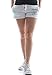 Produktbild Superdry Damen Sportshorts Track & Field Lite, Grau (Ice Marl), 42 (Herstellergröße: L)