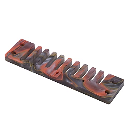 Peigne Harmonica Peigne Léger Sans Déformation pour Hohner Marine Band Crossover Deluxe((Ambre )) - Les Beatles, Paul McCartney, John Lennon, RIngo Starr, George Harrison Peigne Harmonica Peigne Léger Sans Déformation pour Hohner Marine Band Crossover Deluxe((Ambre )) – Image 3