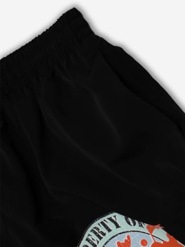 Nickelodeon Slime Crew Logo Black Lounge Shorts4