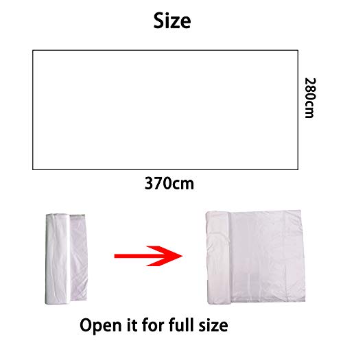 10 Piece Painter Plastic Drop Cloths Sheet,Waterproof Anti-Dust Furniture Cover,9X12 Feet Disposable Tarp For Painting For Couch Cover And Furniture Cover #TOP7