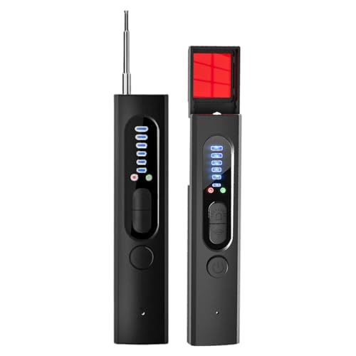Detectores de cámaras ocultos Anti-posicionamiento y seguimiento del detector GPS Portable Antiaveping Scanner Dispositivo de escucha de dispositivos de escucha para hotel, hogar, baño, oficina, auto