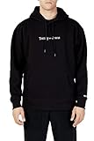 TJM REG LINEAR HOODIE Tommy Jeans Herren TJM REG LINEAR Hoodie Kapuzenpullover, Black, L