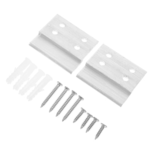 Image of 2pcs French Cleat Picture Hanger Heavy Duty Aluminum Alloy Wall Mounting Hooks for Photos Mirrors