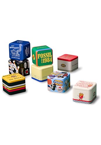 Fossil Men's Townsman Automatic Stainless Steel and Leather Two-Hand Skeleton Watch