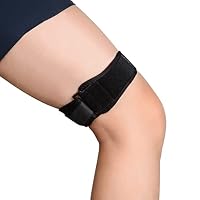 Origintek Fascia Patella per Sport, Fitness & Quotidiano – Ginocchiera Regolabile contro Tendine di Patella, Ginocchio del Corridore & Dolore al Ginocchio – Banda Unisex per Taglia M/L, 1 Pezzo