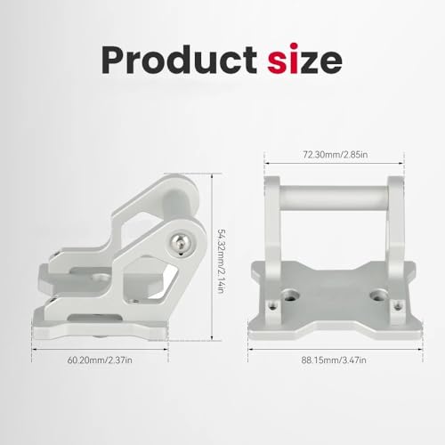 Support GPS CFMOTO 450MT en aluminium CNC robuste 22mm - 2