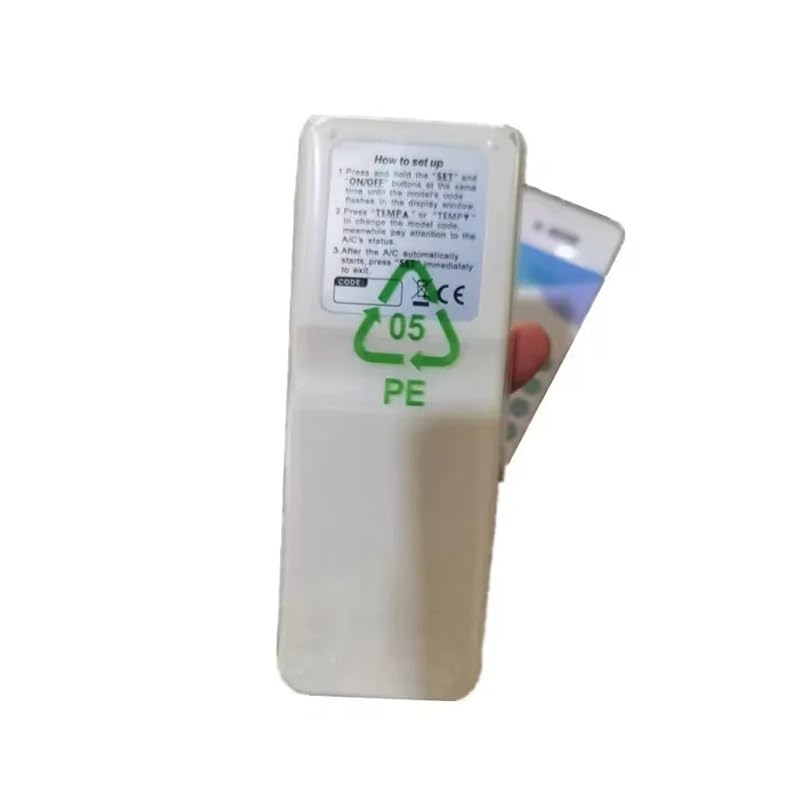 Control Remoto Universal for Aire Acondicionado, refrigeración rápida, Fresco, gabinete de Viento y Unidades montadas en la Pared, 1 ud