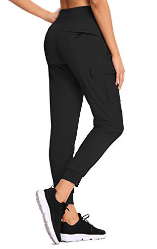 RlaGed Women's Lightweight Cargo Hiking Pants Quick Dry UPF 50 Outdoor Fishing