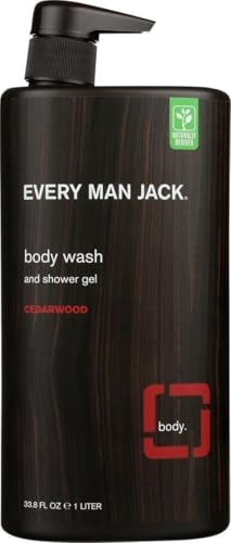Every Man Jack Body Wash, Cedarwood 33.8-ounce image 4