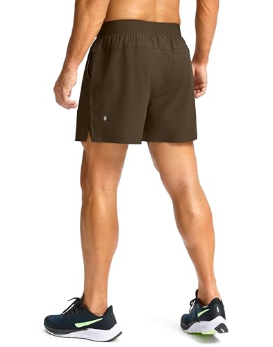 Image of Soothfeel Men's Running Shorts with Zipper Pockets 9 inch / 7 inch / 5 inch Quick Dry Eight Basketball Gym Workout Athletic Shorts