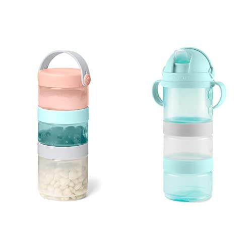 Skip HopFormula, Sip & Snack Container Gift Set with Formula to Food Container and Sippy Cup Container Tower