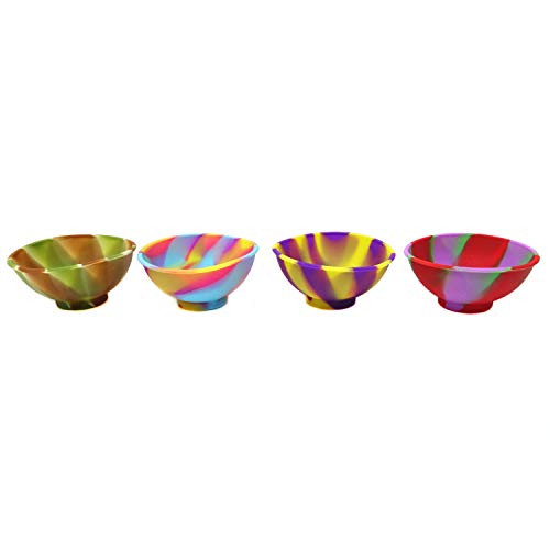 Honbay 4Pcs Mini Multi-Color Silicone Pinch Bowls For Condiments Candy Or Small Diy Crafts thumb #2