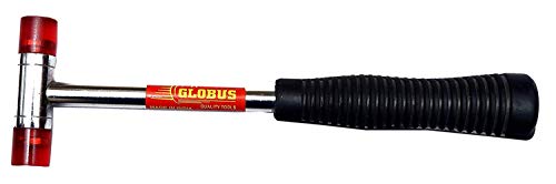 Image of GLOBUS 20mm Soft Faced Plastic Head Hammer Tool for Non-Marring DIY & Professional Work | Hathodi | Hatodi | Hammer