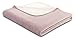 Produktbild biederlack® flauschig-weiche Kuschel-Decke aus Baumwoll-Mischgewebe I Made in Germany I Öko-Tex I nachhaltig produziert I Couch-Decke Cotton Doubleface in rosa-beige I Sofa-Decke in 150x200 cm