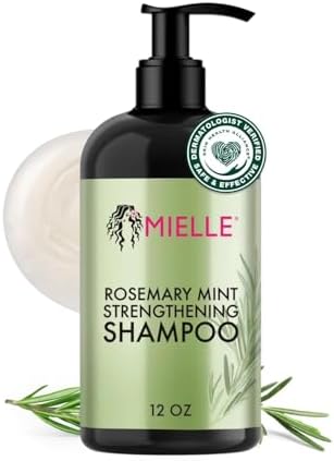 Mielle Rosemary Mint Biotin Shampoo, Strengthening Biotin Formula, 355 ml