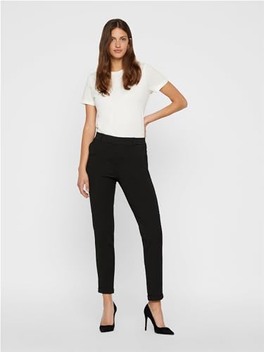 VERO MODA Damen Hose 10225280 Black1 S-30