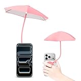 Phone Umbrella for Sun, Magnetic Phone Sun Shade Shield Umbrella, Universal Phone Umbrella Sun Blocker Cover Visor for Beach Pool Outdoor Tiktok YouTube Video Photo Watching Shooting Phone Anti-Glare