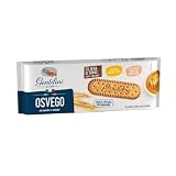 Gentilini Osvego al Cioccolato Biscotti con Miele e Cioccolato 1Kg [BOX da 4 Confezioni]