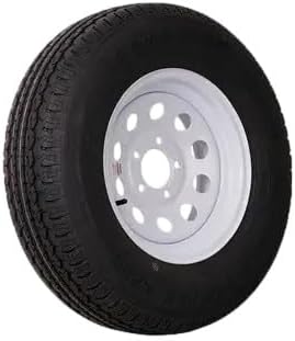 ST205/75R14 | Trailer Tire | White Mod | Load Range C | 5 on 4.5" Bolt Pattern