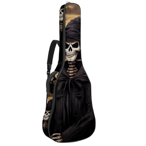 Housse de guitare acoustique à double bandoulière pour éviter le mal de dos