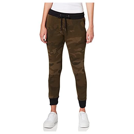 Urban Classics dam sporthose dam camo frotté byxor
