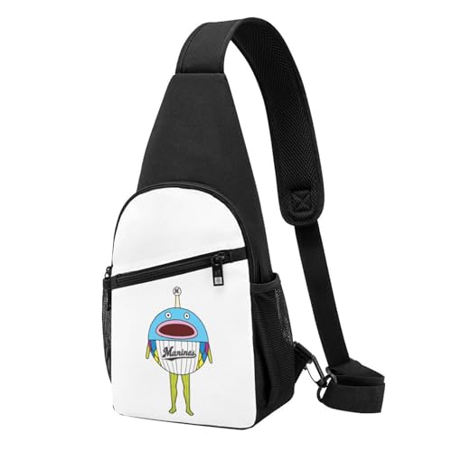 千葉ロッテマリーンズ ボディバッグ ショルダーバッグ メンズ レディース ウエストポーチ 斜め掛け 軽量 防水 大容量 通勤 ハイキング 旅行 スポーツ