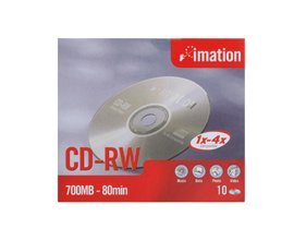 Imation CD-RW 52x 80 Minutes Single