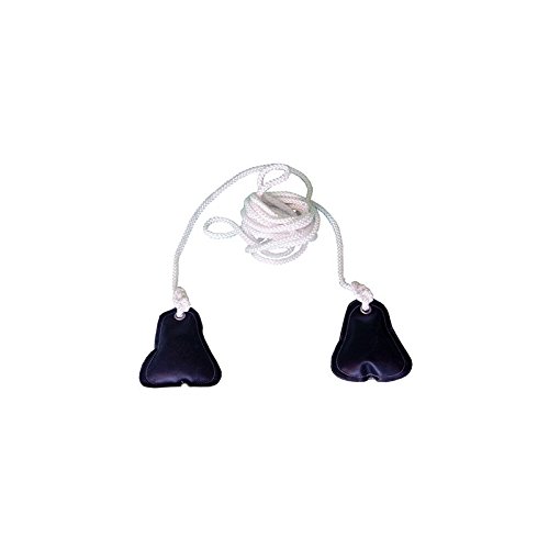 Softee Equipment 0011821 Cuerda Saltómetro con Contrapesos, Blanco, S