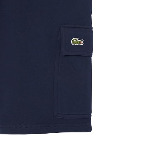 Image of Lacoste Men's Cotton Fleece Cargo Shorts