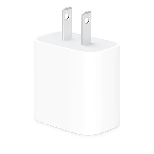 Apple 20W USB-C Compact Power Adapter: Fast and Convenient Charging, Type C Wall Charger - Power Adapter Only - No Cable