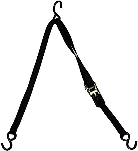 Seamander Tie Down Strap 3 Point Perfect for Jet Ski - Sea Doo & Wave Runner (1inx8ft)