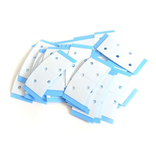 Image of Extenda Bond Hair System Tape Tabs | 36 Pre-Cut Double-Sided Adhesive Strips | Strong Hold for Lace, Poly, Mono & Hybrid Patches | Professional Hair Replacement Tape |