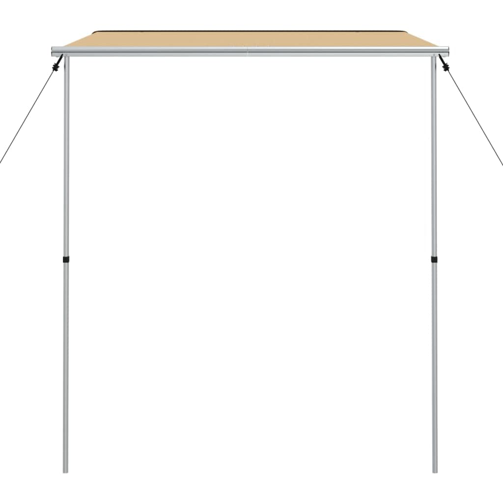 Wohnwagen-Markise 1,8x2x2,15 m Beige