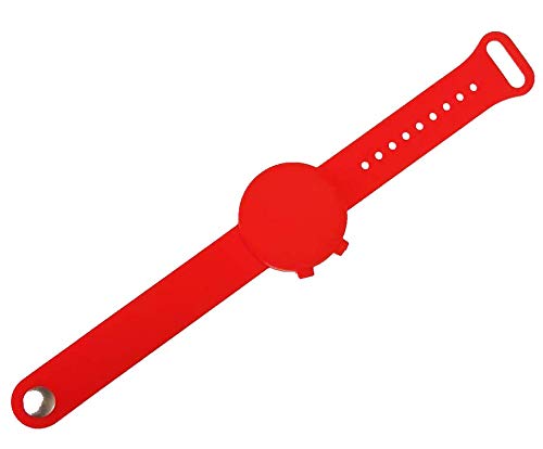 identity2u Silicon Sanitizer Wristband Circle (Red)