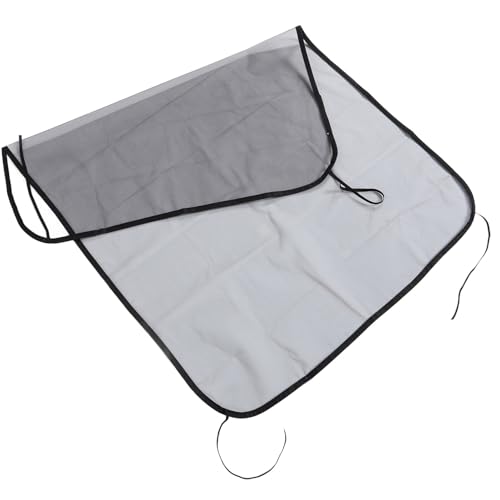 HIAKDOFT 車用フロントグリルエアインテークネット 耐久性防塵防虫フィルター 石跳ね防止 軽自動車対応 簡単取り付けラジエター保護メッシ