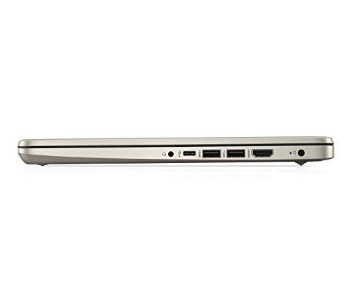 Image of HP 11th Gen Intel i7-1165G7 14 inches FHD Laptop (8GB /512GB SSD /Windows 10 /MS Office 2019 /Alexa Built-in /Pale Gold /1.47 kg), 14s-dr2007TU