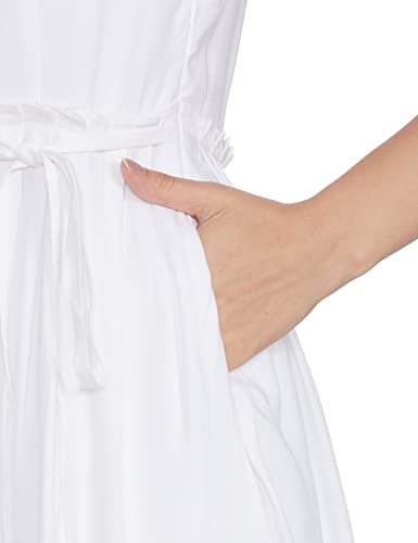 Image of AND Women's Viscose Asymmetrical Knee-Length Casual Dress