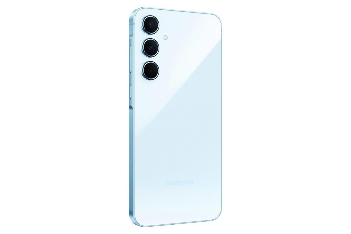 Samsung Galaxy A55 256GB 5G Dual Sim Smartphone, Awesome Iceblue