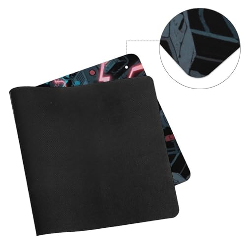 Alfombrilla Extendida Negra para Teclado y Mouse 24x12 in miniatura 7