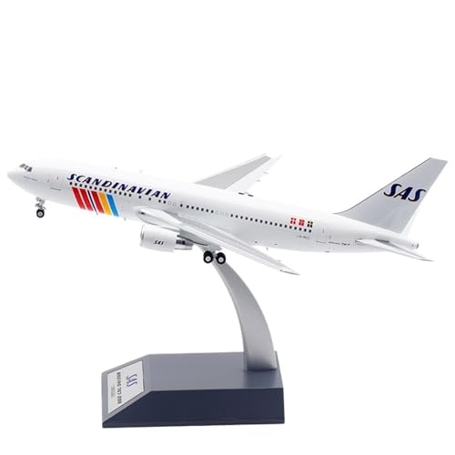 Aviones modelo terminados estáticos B767-200 SAS en metal fundido a presión 1/200