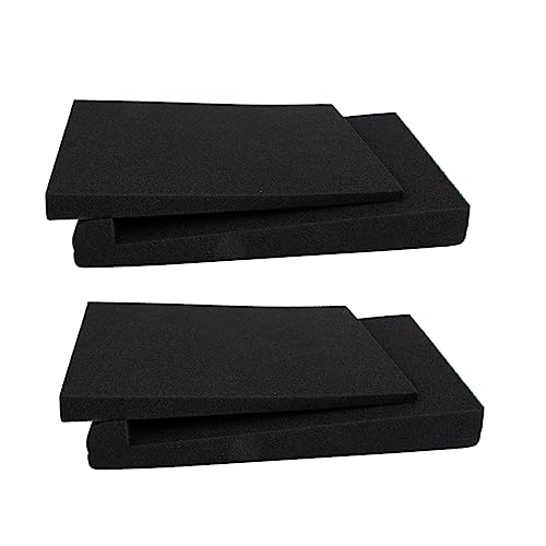 ERINGOGO 2 Piezas Almohadillas Acústicas de Aislamiento de Ruido Espuma de Alta Densidad para Aislamiento de Altavoces para Estudio en Casa y Equipos de Audio