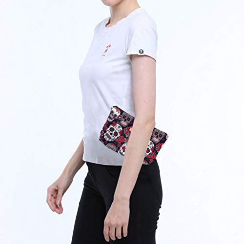 FRCOLOR 1 Pc Halloween Saco de CosmÃ©ticos Saco de Maquiagem Mini Viagem Saco de CosmÃ©ticos Saco de