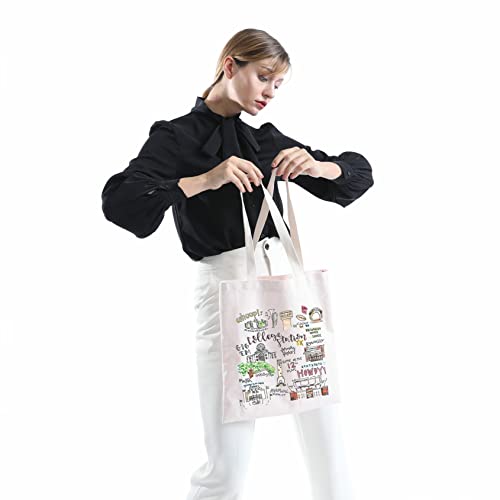 Image of MNIGIU College Station Texas Tote Bag TX A&M Grad Gift Graduation Gift for Aggie (College TX Tote)