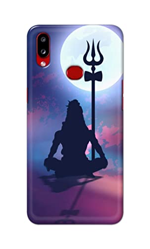 Image of Printed Hard Back Cover Case for Samsung Galaxy A10s | Samsung Galaxy M01s Back Cover (Lord Shiva) -1302