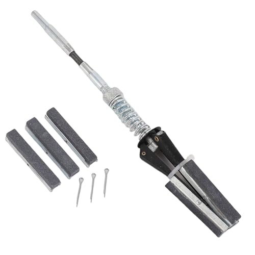 Engine Cylinder Hone Deglazer Tool with 3 Long Stones Professional for Polishing Enhanced Combustion Efficiency Extended Part Longevity