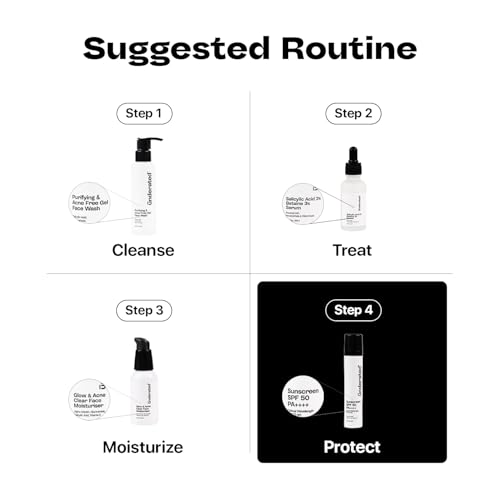 Underated Sunscreen Spf 50 Pa++++ Powered With Vitamin C & Vitamin E For Broad Spectrum Uv A, Uv B & Blue Light Protection | Silicone Free, Non-Comedogenic For All Skin Types | 50G