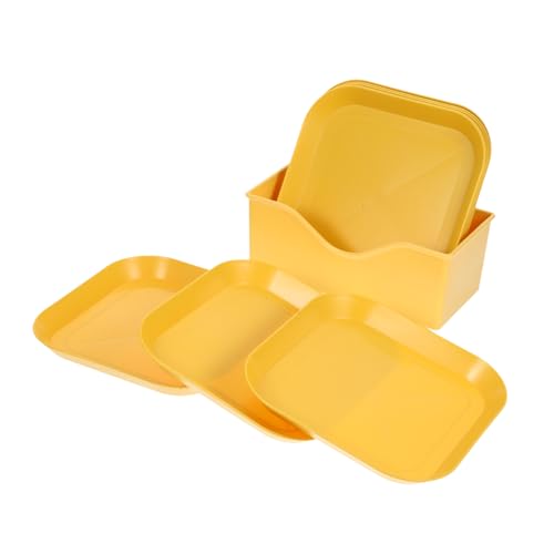 VICASKY 1 Set Cat Bowls for Indoor Cats of Feeding Dishes Durable Material Nonslip Base for Small Pets and Legged Breeds Stackable Design